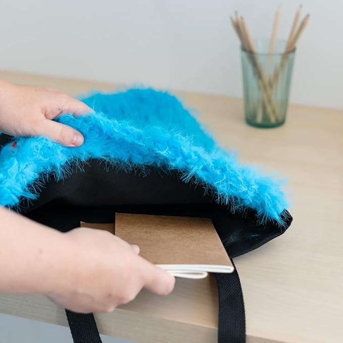Sesame Street Cookie Monster Plush Tote Bag