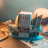 One Piece Going Merry Pirate Ship Bookends