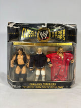 Classic WWE Super Stars Limited Edition Fabulous Freebirds Terry Gordy, Buddy Roberts, and Michael Hayes