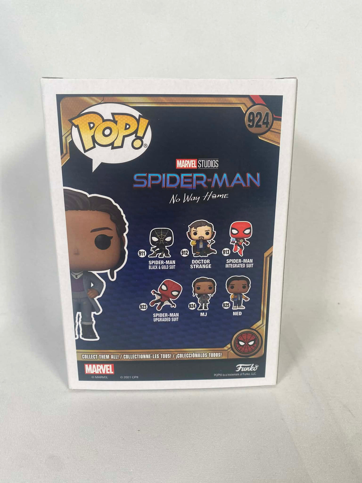 Marvel Spider-Man No Way Home MJ Funko Pop! Vinyl Figure #924