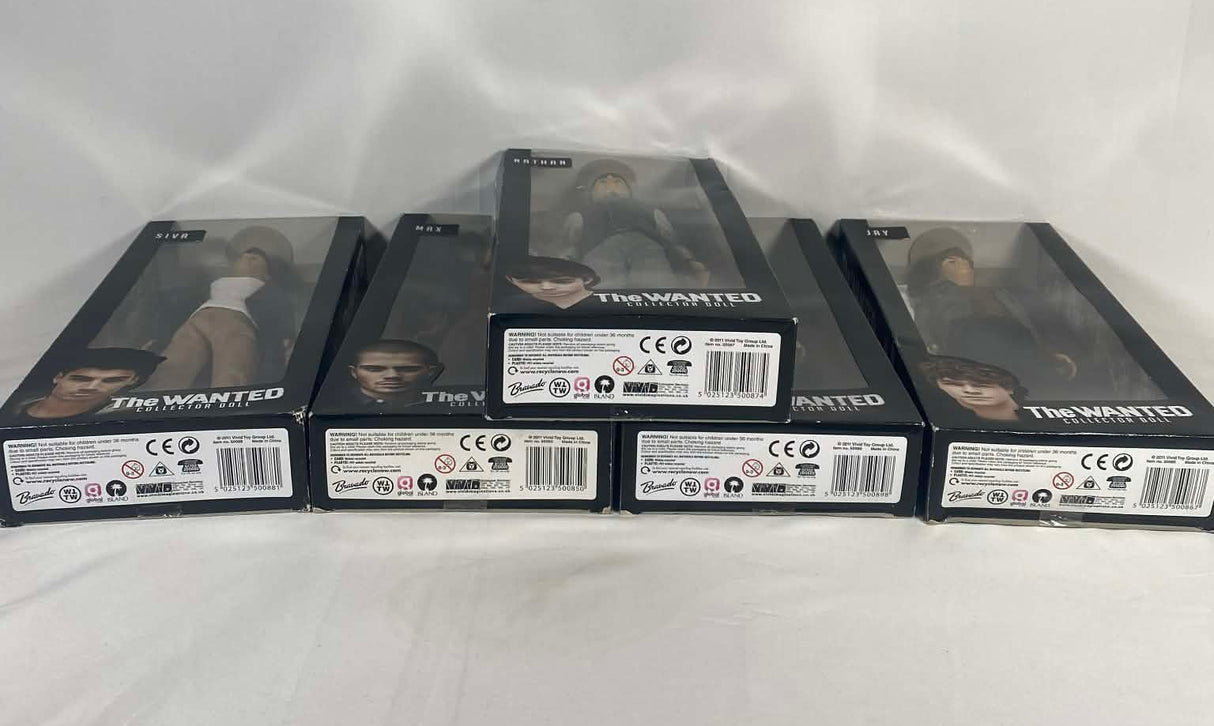 The Wanted Collector Dolls 2011 Vivid Toy Group Complete Set