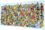 The Simpsons Characters XL Desk/Mouse Mat