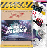 Murder Of A Magician Case File Evidence Bag Cryptic Killers