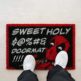 Marvel Deadpool "Sweet Holy Doormat" Door Mat