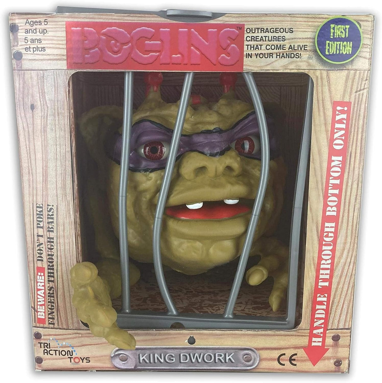 Boglins King Dwork Red Eyes 9" Collectible Action Figure