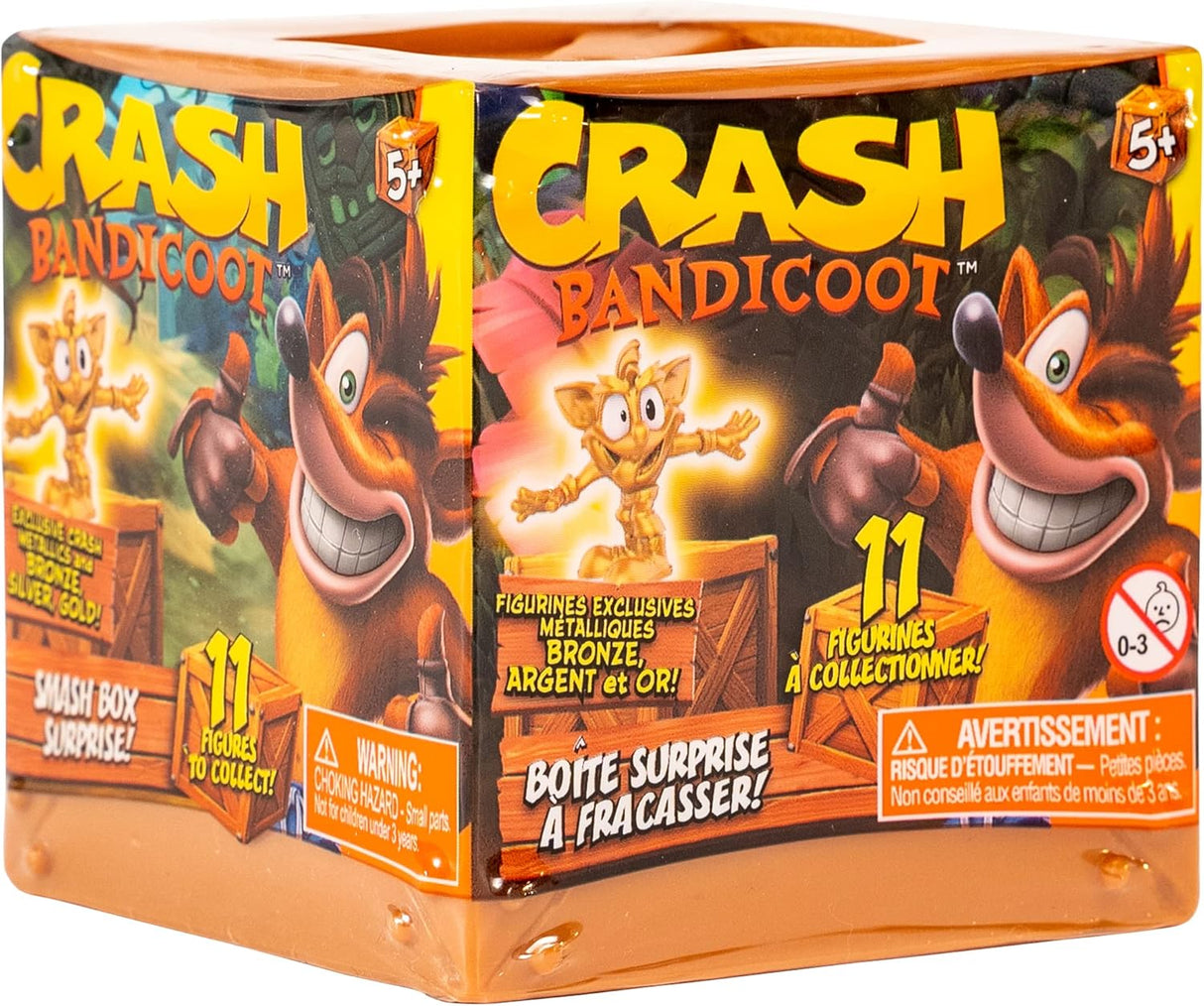 Crash Bandicoot Smash Box Surprise Mystery Box Mini Figure