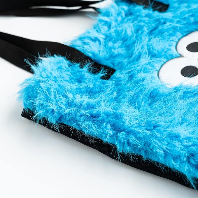 Sesame Street Cookie Monster Plush Tote Bag