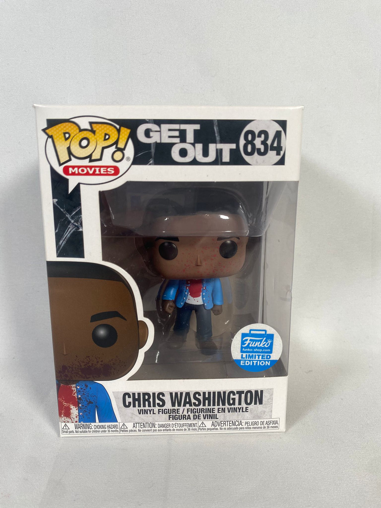 Get Out Chris Washington #834 Funko Pop! Vinyl Figure!