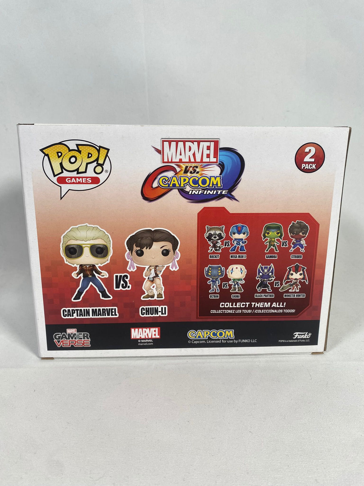 Marvel vs Capcom Funko Pop! Vinyl Figure Bundle Set of 5