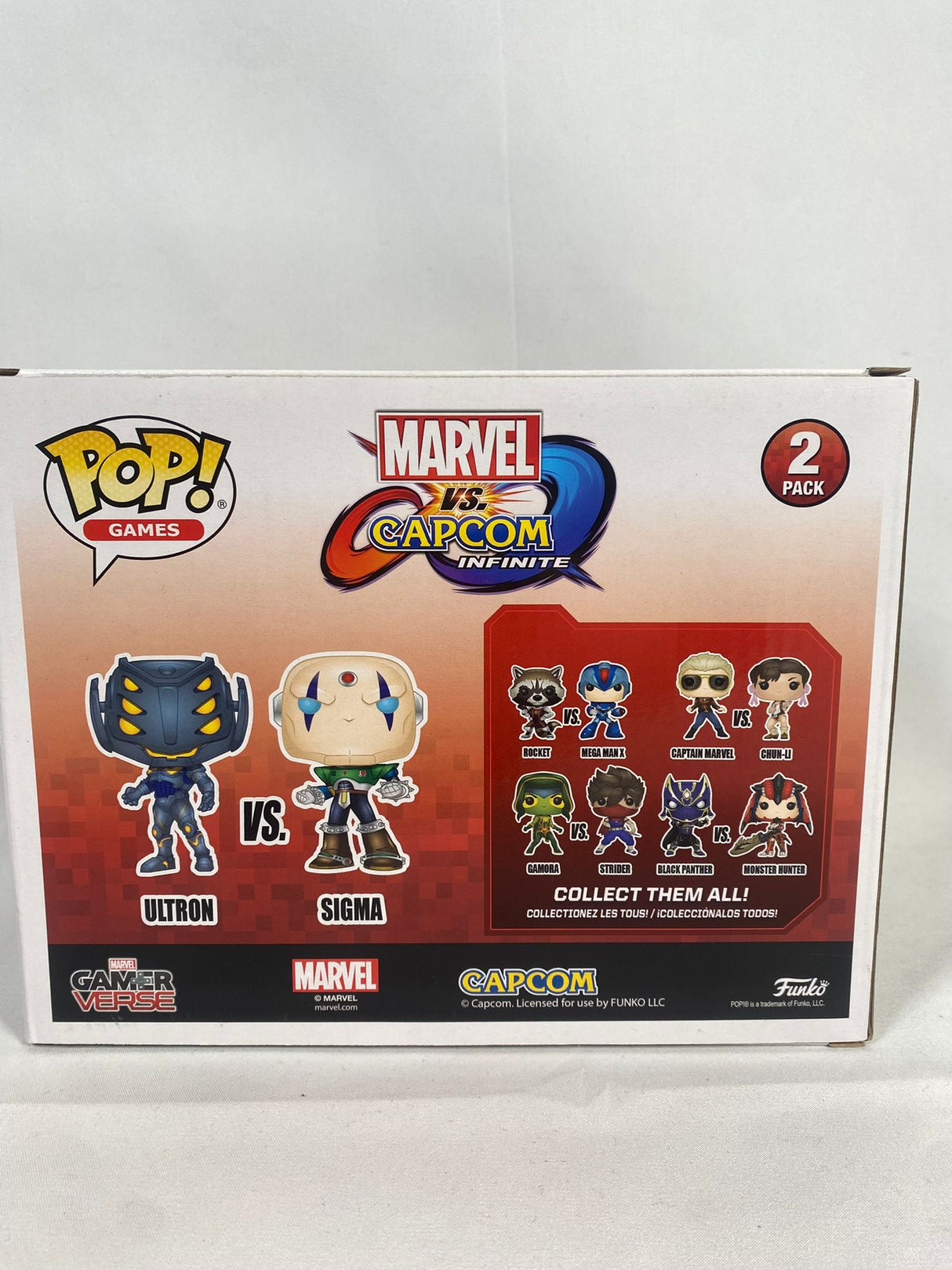 Marvel vs Capcom Funko Pop! Vinyl Figure Bundle Set of 5