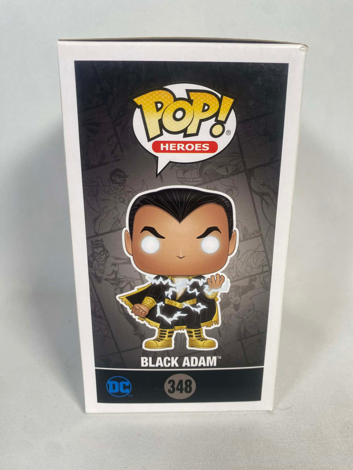 DC Super Heroes Black Adam Funko Pop! Vinyl Figure #348 (Glow In The Dark & Special Edition)