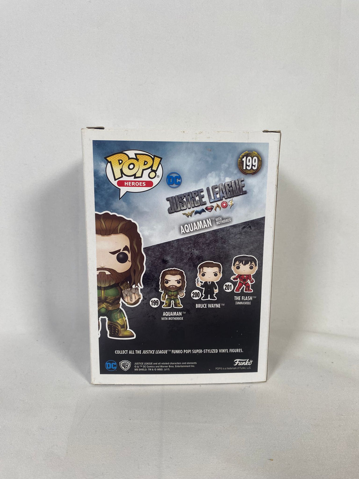DC Justice League Aquaman and Motherbox Funko Pop! Vinyl Figure #199