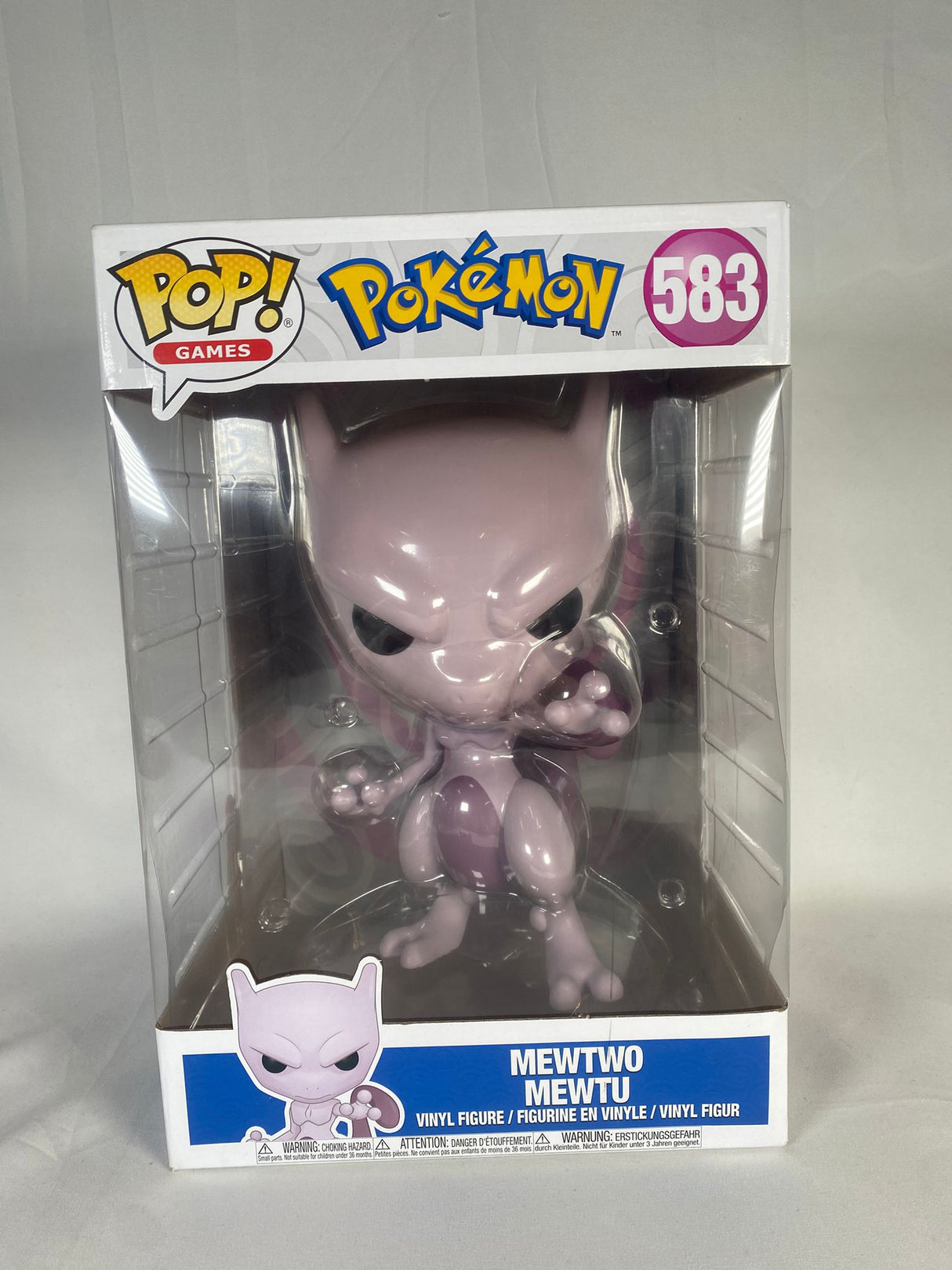 Pokmon Mewtwo #583 Jumbo Funko Pop! Vinyl Figure