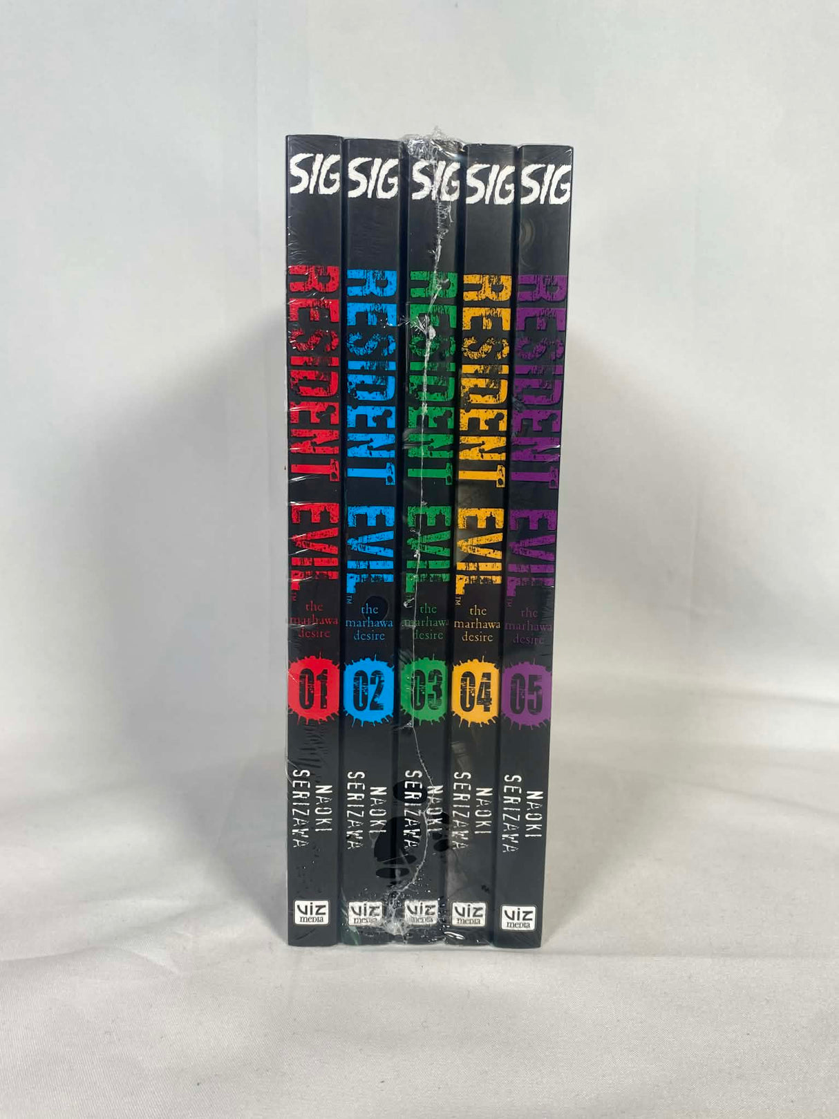 Resident Evil Vol. 1-5 Manga Bundle
