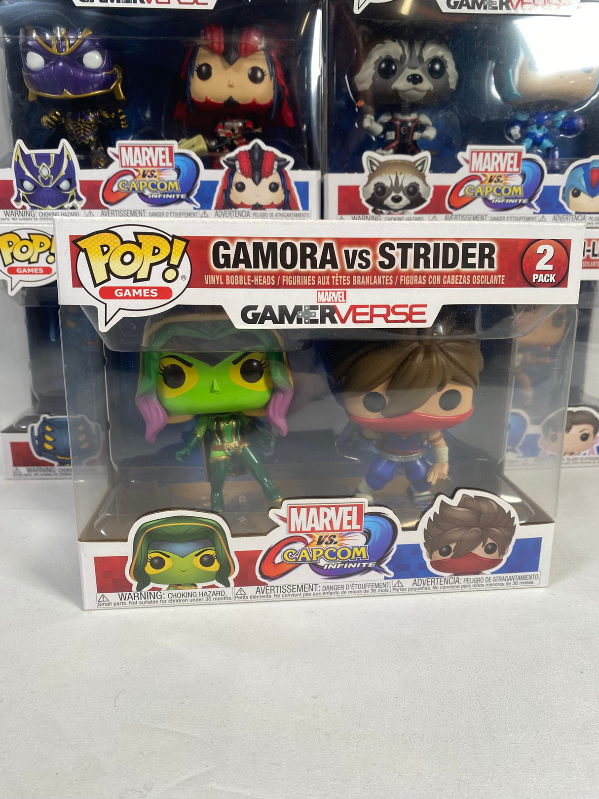 Marvel vs Capcom Funko Pop! Vinyl Figure Bundle Set of 5