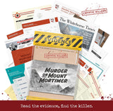 Murder On Mount Mortimer Case File Evidence Bag Cryptic Killers