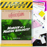 Murder Of A Marine Biologist Case File Evidence Bag Cryptic Killers