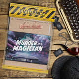 Murder Of A Magician Case File Evidence Bag Cryptic Killers
