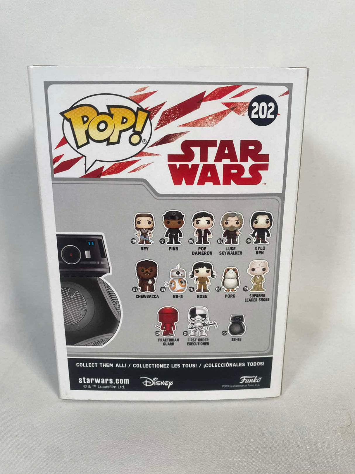 Star Wars BB-9E Funko Pop! Vinyl Figure #202