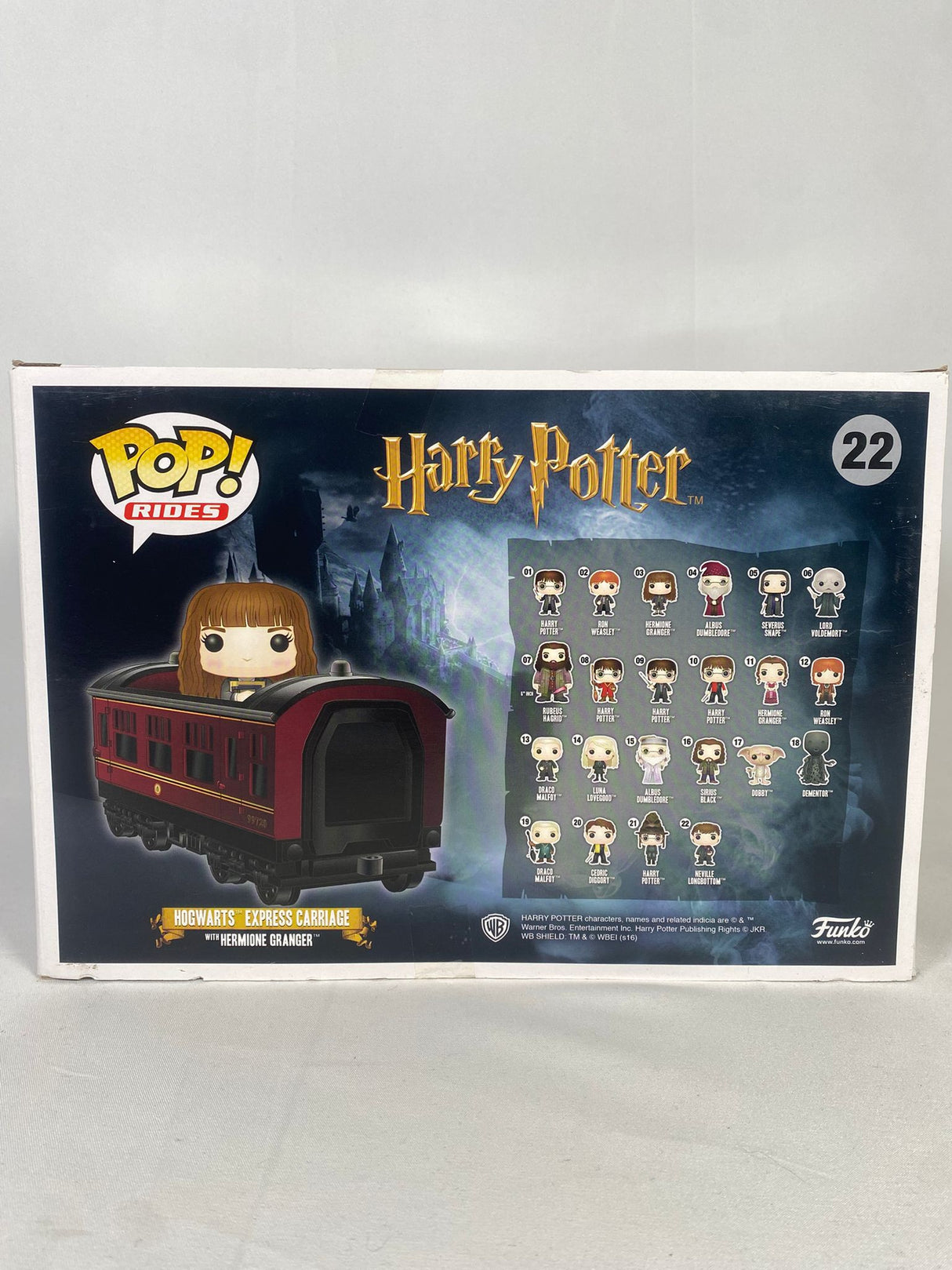 Harry Potter Hogwarts Express Carriage With Hermione Granger Funko Pop! Vinyl Figure #22