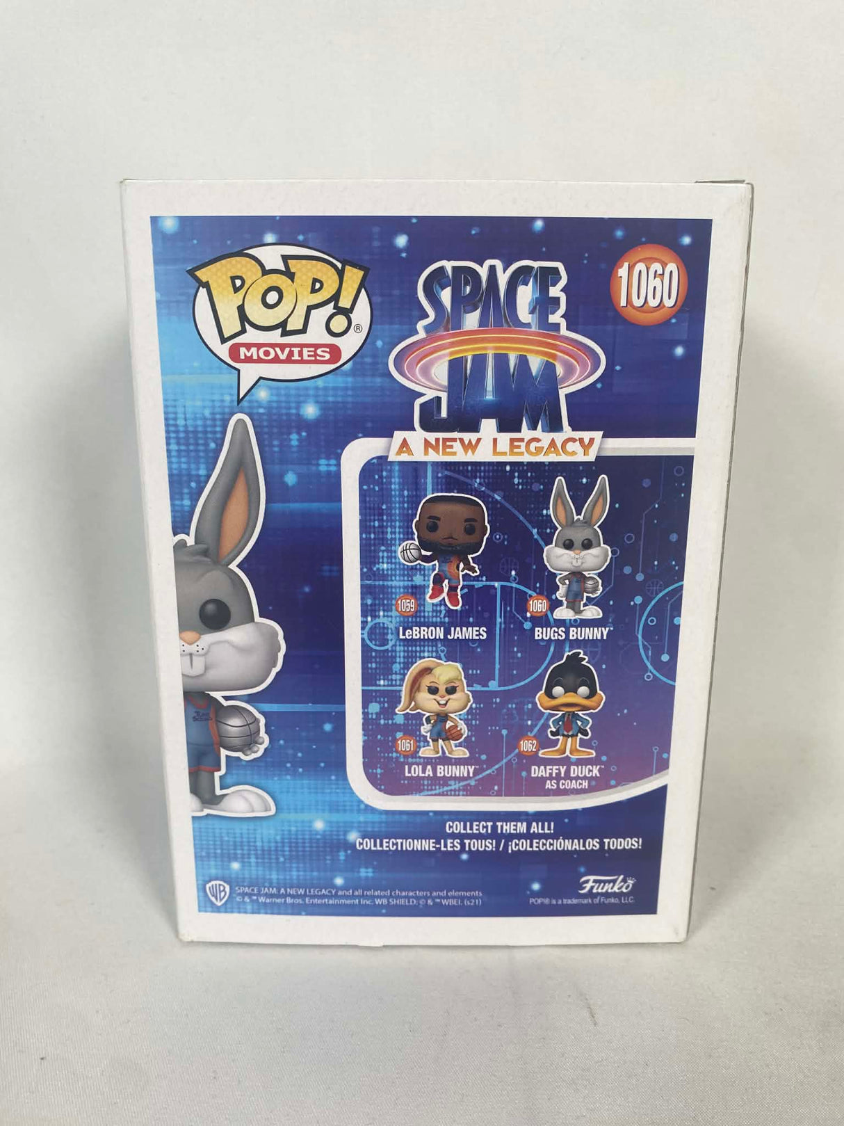 Space Jam A New Legacy Bugs Bunny Funko Pop! Vinyl Figure #1060