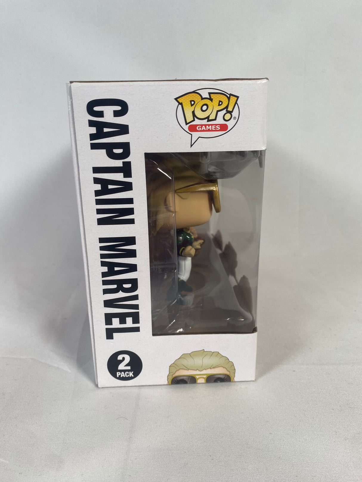GamerVerse Captain Marvel Vs Chun-Li 2 Pack Funko Pop! Vinyl Figure