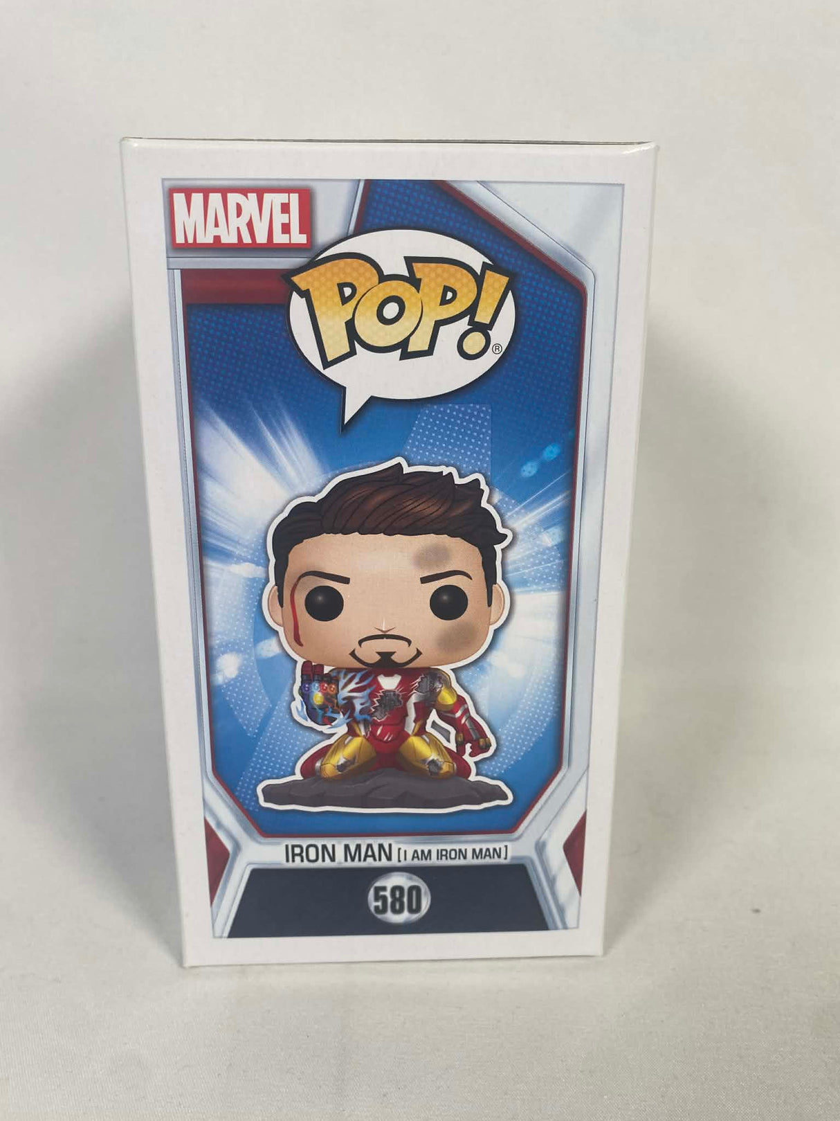 Marvel Avengers Iron Man [I Am Iron Man] Funko Pop! Vinyl Figure #580
