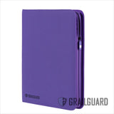 Grail Guard 9-Pocket Purple Premium ZIP Trading Card Binder