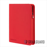 Grail Guard 9-Pocket Red Premium ZIP Trading Card Binder