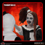 Terrifier 2 Art the Clown & Little Pale Girl 5 Points Mezco 3.75" Action Figure 2-Pack