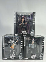Kiss The Starchild, The Spaceman & The Catman Mini Epics Weta Workshop Bundle of 3 Figures
