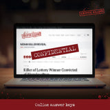 Murder In Miami Case File Evidence Bag Cryptic Killers