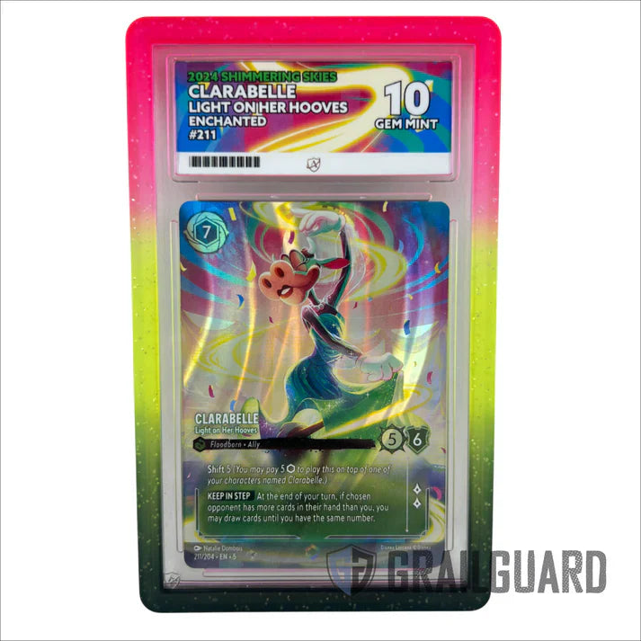 Graded Card Slab Bumper Protector Case Cyberpunk Grail Guard ACE