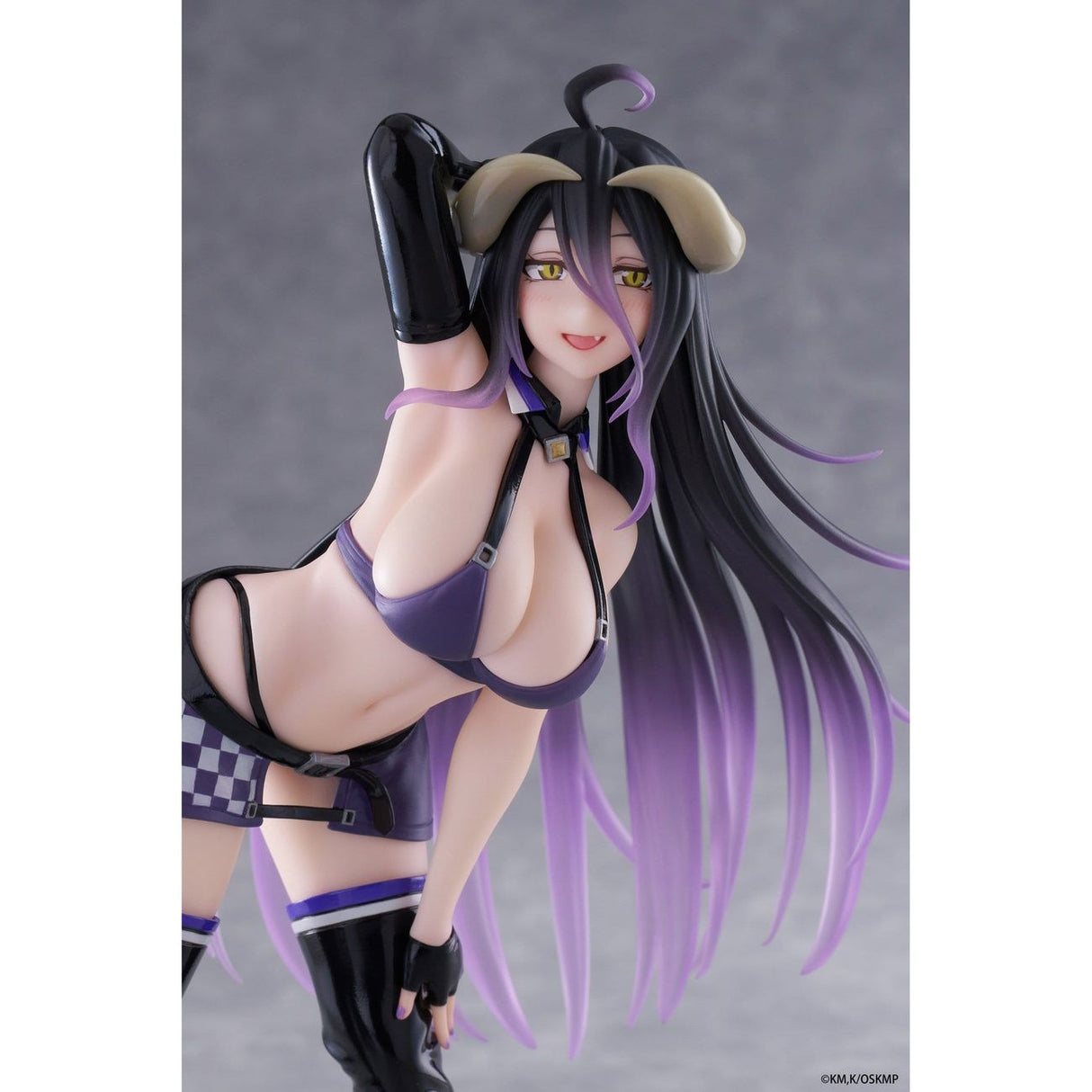 Overlord Albedo Grid Girl Ver. Coreful 18cm PVC Statue