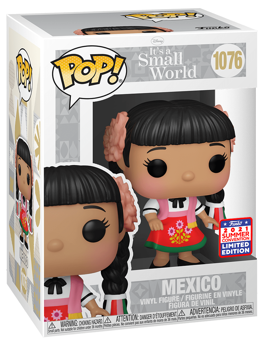 Disney It's a Small World Mexico (2021 Summer Convention) Funko Pop! Vinyl Figure #1076