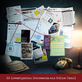 Murder At Mediluck Medicines Case File Evidence Bag Cryptic Killers