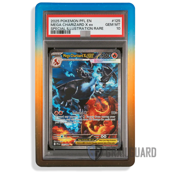 Graded Card Slab Bumper Protector Case - Frostfire (PSA)