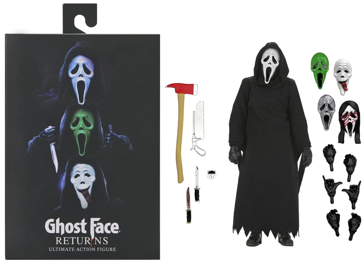 Scream Ghost Face Returns NECA 7" Ultimate Action Figure