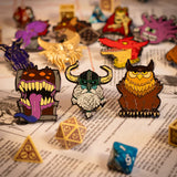 Dungeons & Dragons 50th Anniversary Mystery Pin Badge