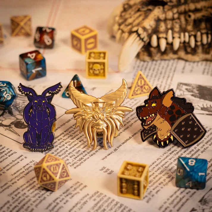 Dungeons & Dragons 50th Anniversary Mystery Pin Badge