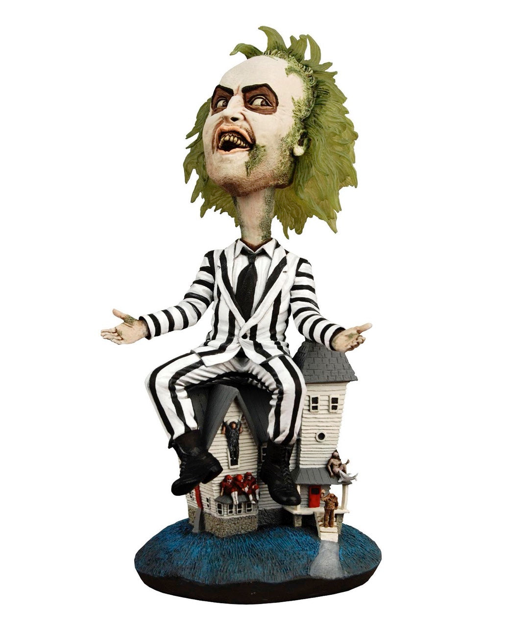 Beetlejuice 1988 Head Knocker Beetlejuice Striped Suit