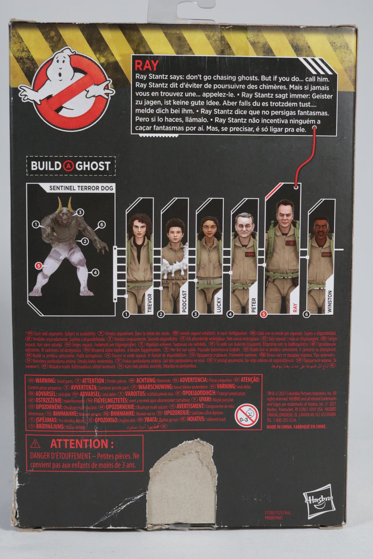 Ghostbusters Plasma Series Stantz  6" Action Figure