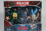 Stranger Things x Teenage Mutant Ninja Turtles Hopper & Raphael Playmates Action Figure 2-Pack