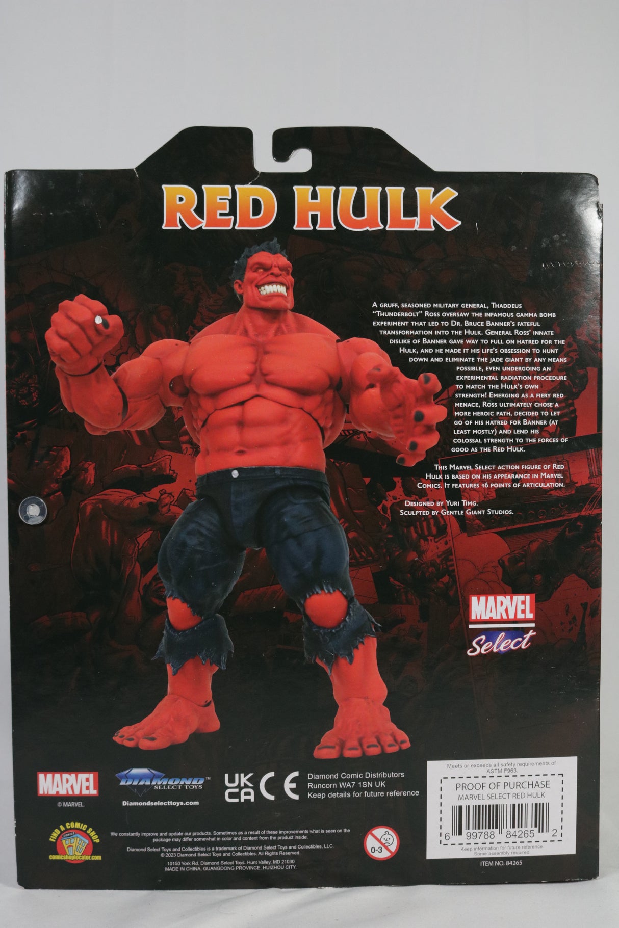 Marvel Select Red Hulk Action Figure