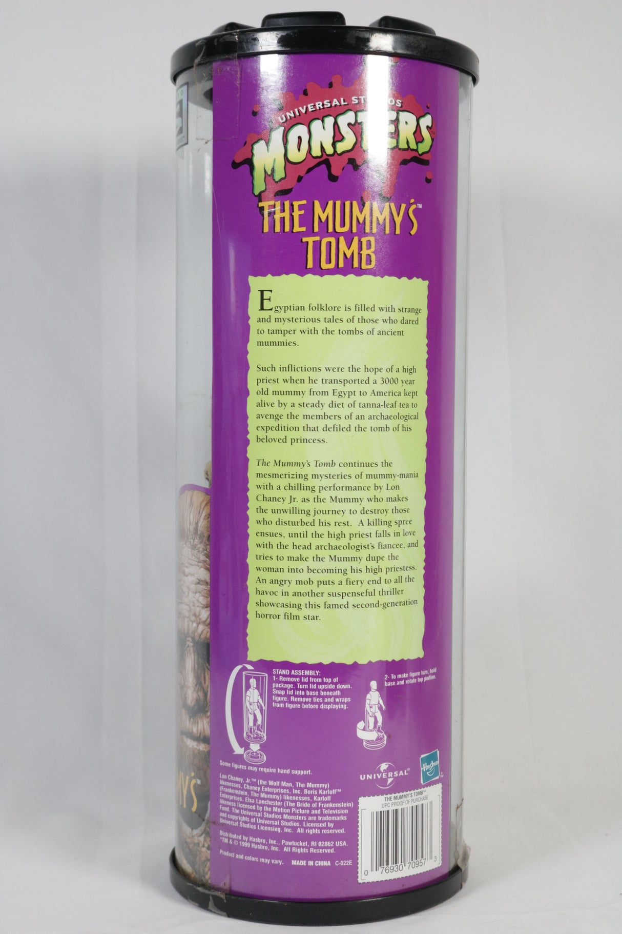 Universal Studios Monsters The Mummy's Tomb 12" 1999 Hasbro Action Figure