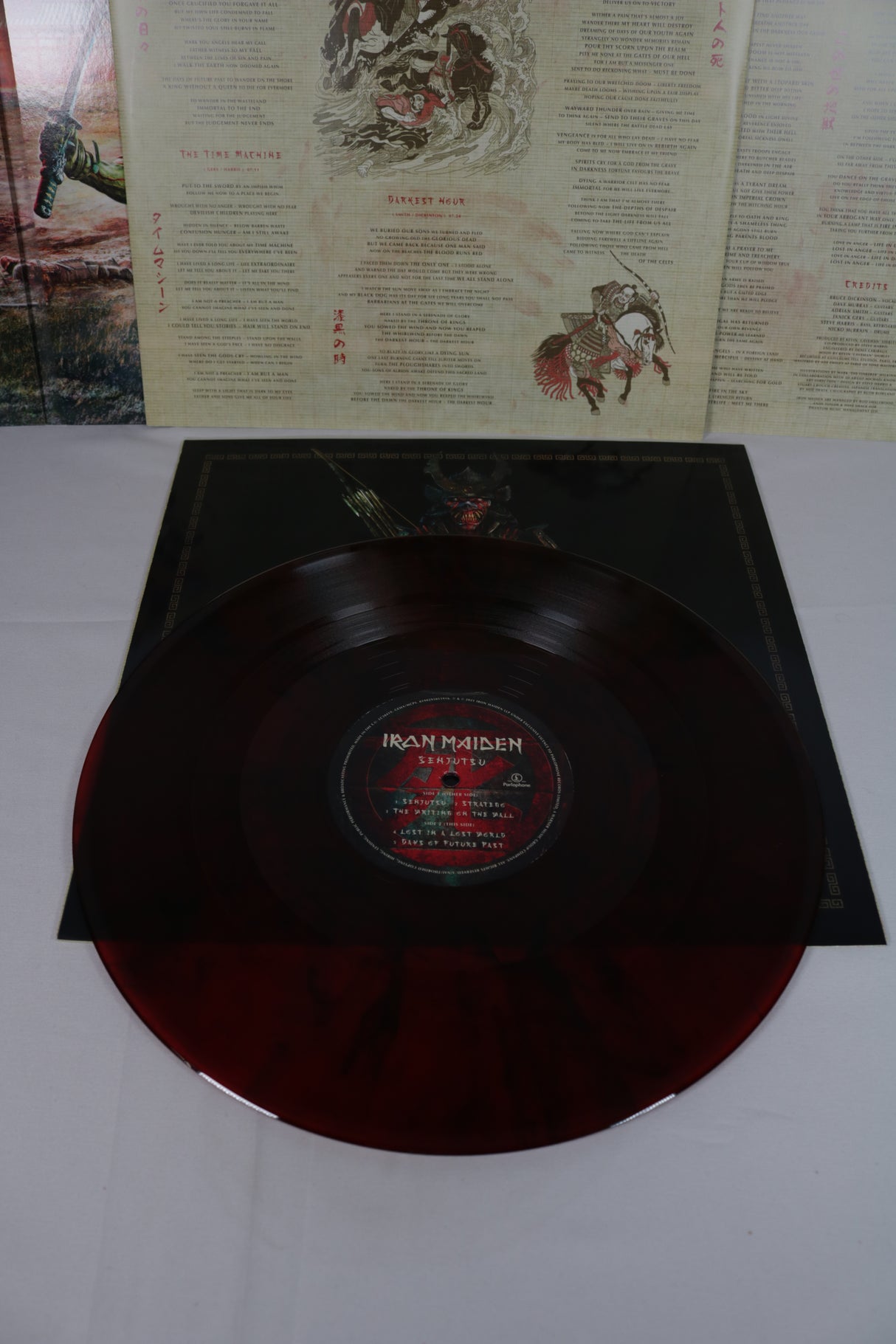 Iron Maiden Senjutsu Vinyl Record