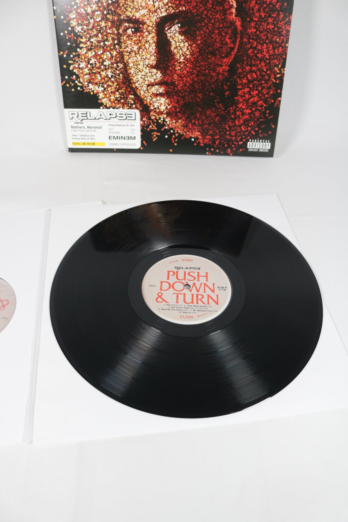 Eminem Relapse Vinyl Record
