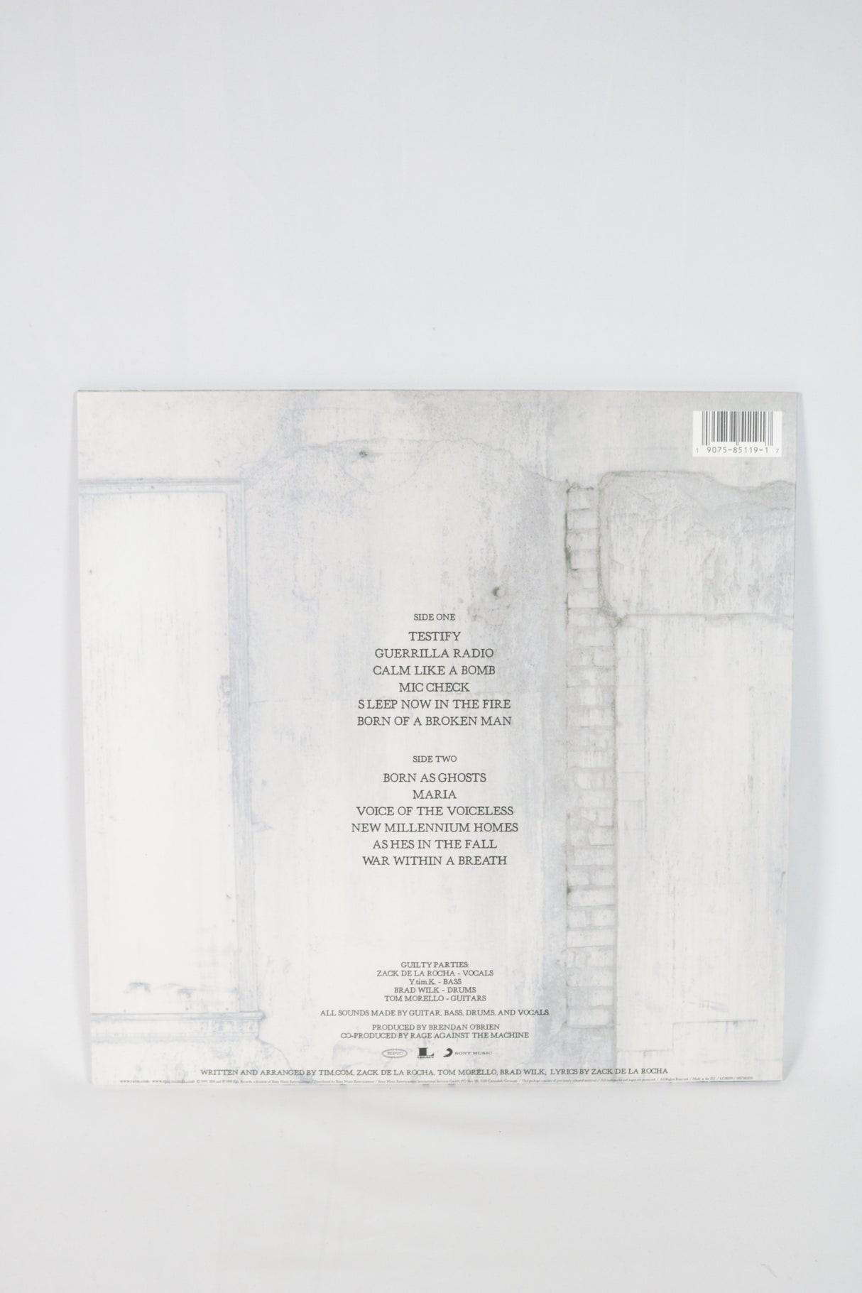 Rage Against the Machine Battle of Los Angeles Vinyl Record