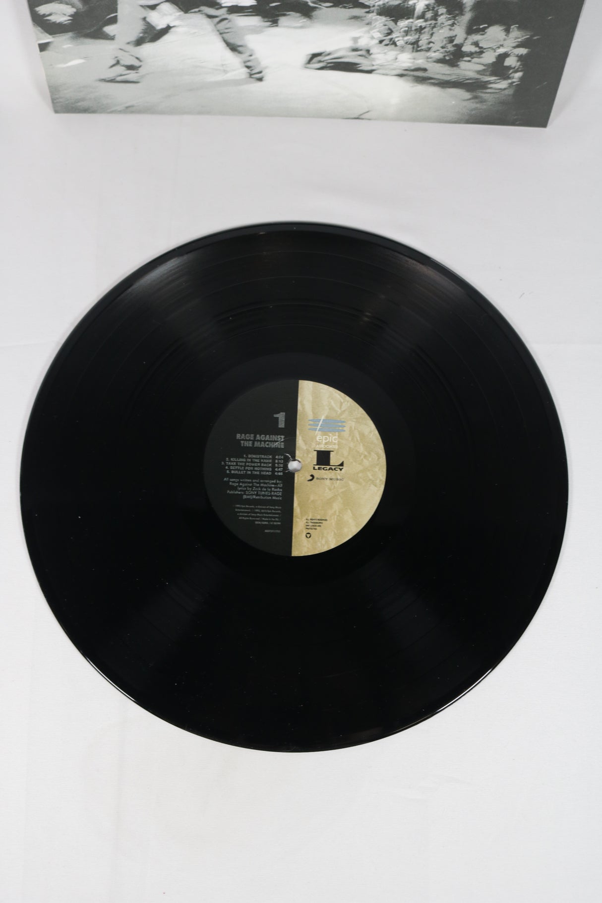 Rage Against the Machines Self Titled Vinyl Record