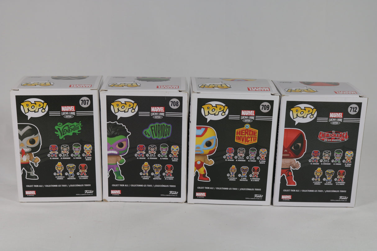 Marvel Lucha Libre Funko Pop! Vinyl Figure Bundle